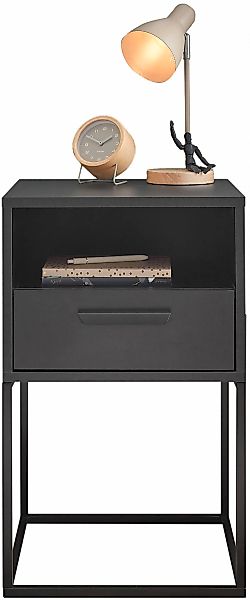 Schlafkontor Nachtkommode "Cudro Nachttisch auf Fußgestell" mit einem offen günstig online kaufen