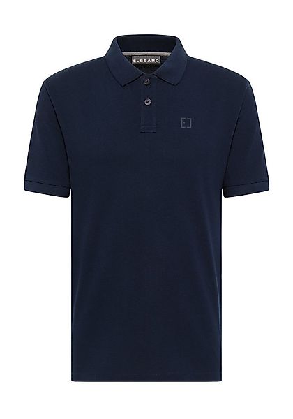 Elbsand Poloshirt Lias Herren Gerippter Flachstrickkragen, normal geschnitt günstig online kaufen