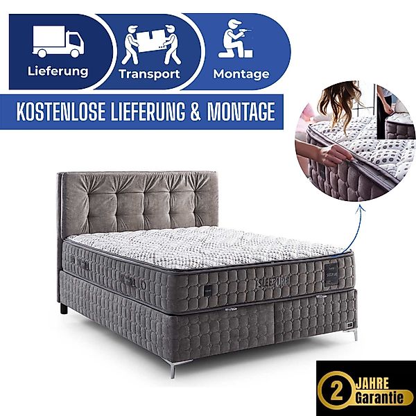 Bambi Boxspringbett Stauraumbett inkl. Matratze und günstig online kaufen