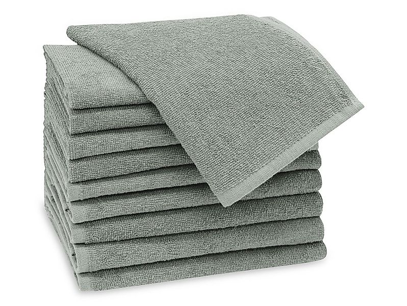 ZOLLNER Gästehandtücher, Walkfrottier (10-St), 30 x 50 cm, 100% Baumwolle, günstig online kaufen