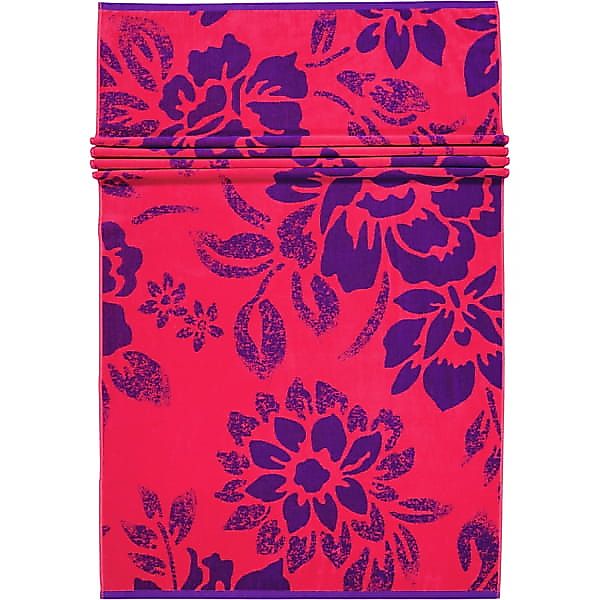 Vossen Strandtücher Beach Bloom - Farbe: prim rose - 0001 - 100x180 cm günstig online kaufen