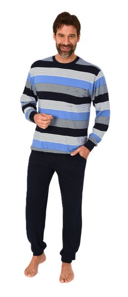 Normann Pyjama Normann Herren Schlafanzug lang günstig online kaufen