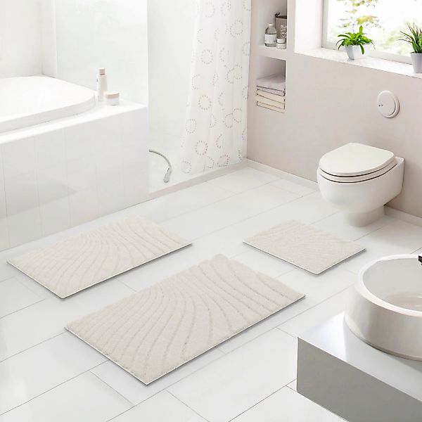 Grund Badematte "Caffi" Höhe 20 mm rutschhemmend beschichtet fußbodenheizun günstig online kaufen