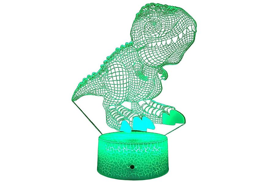 YI LED Nachtlicht Kinder Nachtlicht 3DLED Illusionslampe 16 Farbwechsel dim günstig online kaufen
