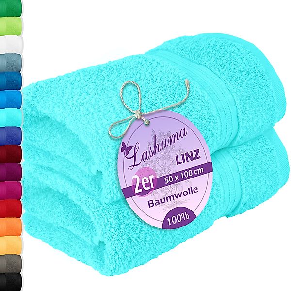 Lashuma Handtücher Linz, Frottee (2-St), Kuschelige günstig online kaufen