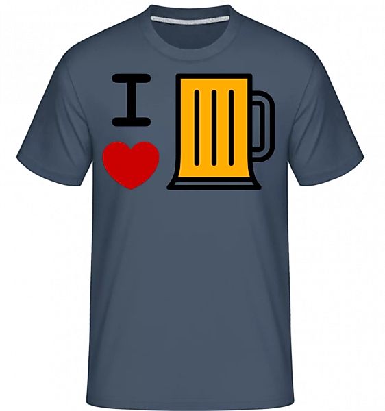 Ich Liebe Bier · Shirtinator Männer T-Shirt günstig online kaufen