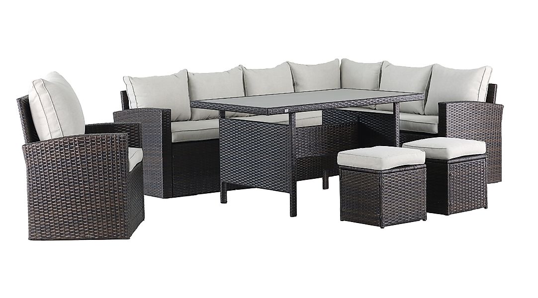 MANDALIKA Garden Gartenlounge-Set Milos XL Lounge günstig online kaufen