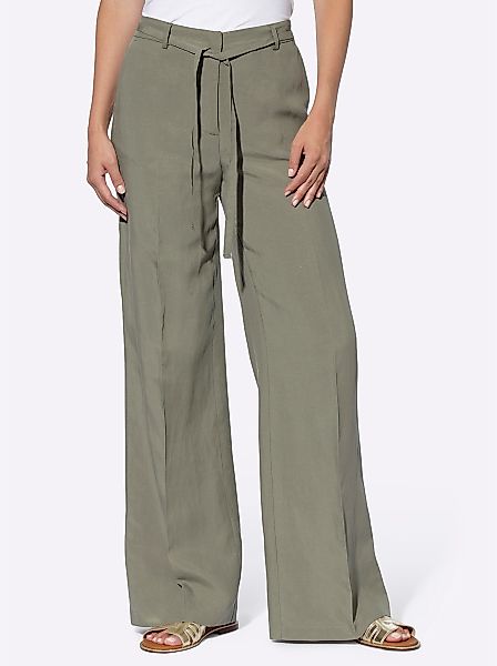 heine Jerseyhose Leinenhose Innenbeinlänge ca. 79 günstig online kaufen