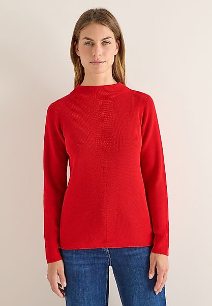 Cecil Strickpullover aus reiner Baumwolle günstig online kaufen