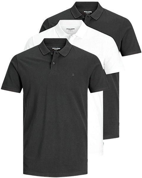 Jack & Jones Poloshirt (3er-Pack) in günstig online kaufen