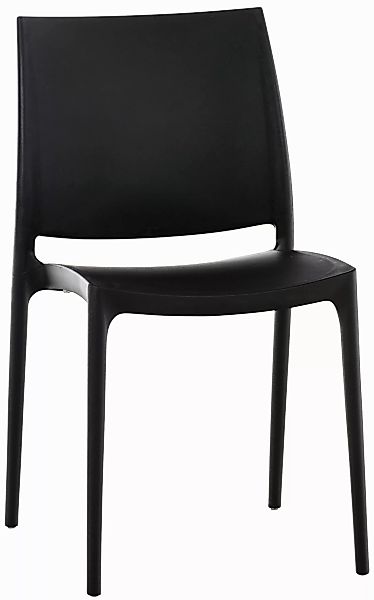 CLP Gartenstuhl Maya, Outdoor, Kunststoff, stapelbar günstig online kaufen