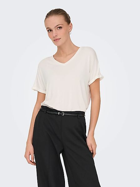 JDY T-Shirt "JDYSISSY S/S V-NECK TOP JRS DIA" günstig online kaufen