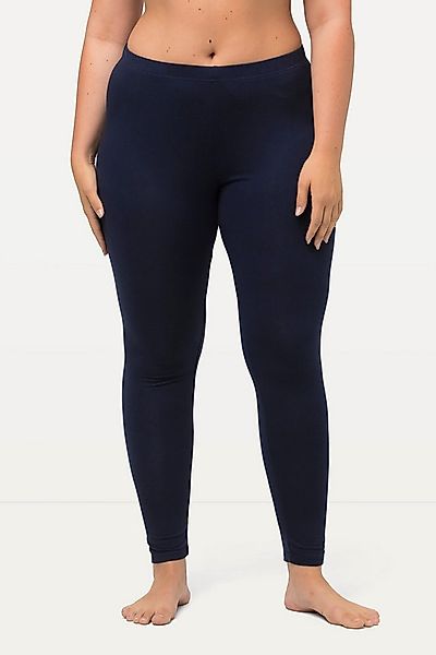 Ulla Popken Funktionshose bis 76 Leggings mit Rundum-Gummibund Slim Fit günstig online kaufen