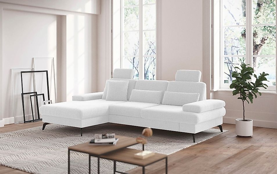 sit&more Ecksofa »Morris L-Form, inkl. Sitztiefenverstellung«, wahlweise mi günstig online kaufen