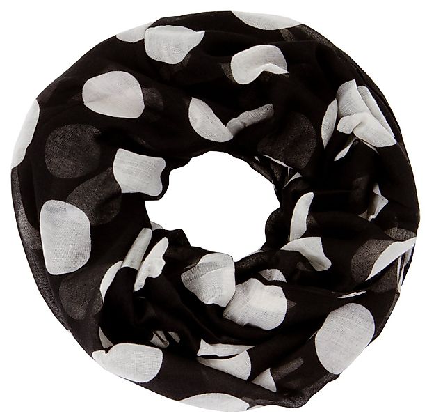 AvaMia Modeschal 4582-Punkte Loop Schal Schlauchschal mit Punkte gemustert, günstig online kaufen