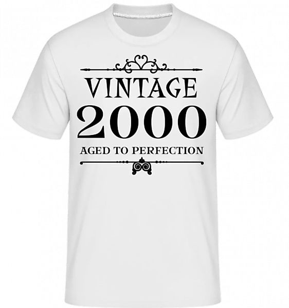 Vintage 2000 Perfection · Shirtinator Männer T-Shirt günstig online kaufen