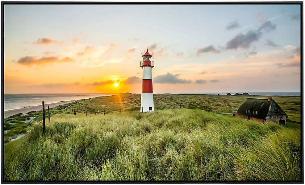 Papermoon Infrarotheizung »Leuchtturm am Strand«, sehr angenehme Strahlungs günstig online kaufen
