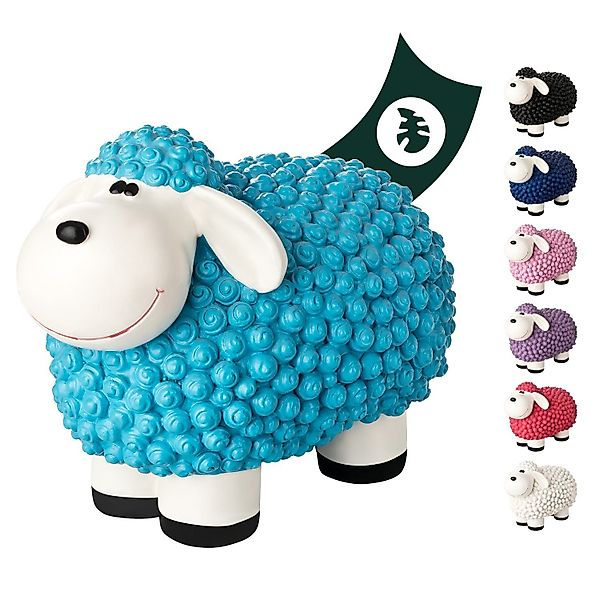 VERDOBA Gartenfigur Bunte Mini Schafe Gartenfiguren, günstig online kaufen
