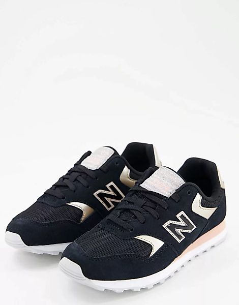 New Balance – 393 – Sneaker in Schwarz/Roségold günstig online kaufen