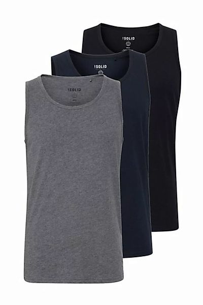 !Solid Tanktop SDCasal Ärmelloses Shirt im 3er-Pack günstig online kaufen