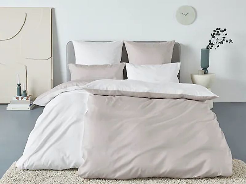 OTTO home Bettwäsche »Mila2«, Mako-Satin aus 100% Baumwolle, Größe ab 135x2 günstig online kaufen