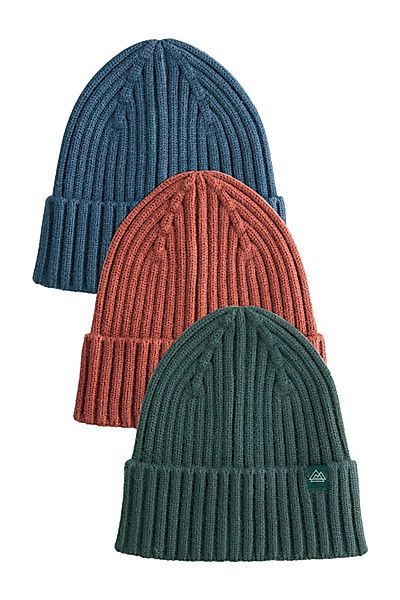 Next Beanie Strickmützen im 3er-Pack (3-St) günstig online kaufen