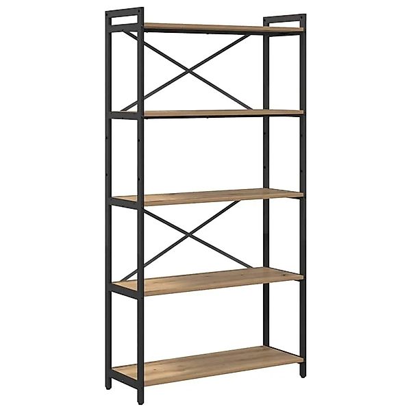 vidaXL Bücherregal Artisan-Eiche 80 x 30 x 155 cm Holzwerkstoff 868418 günstig online kaufen