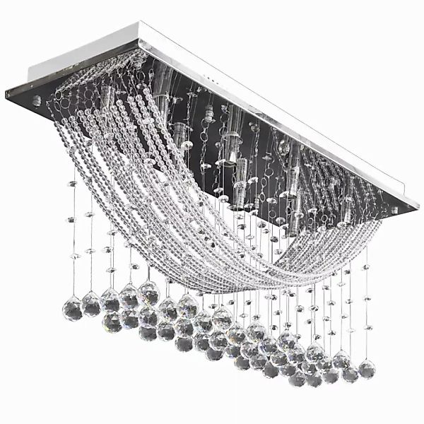 vidaXL Außen-Wandleuchte, Weiße Deckenlampe mit funkelnden günstig online kaufen
