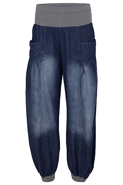 malito more than fashion Haremshose malito Damen Pumphose im Denim Style, p günstig online kaufen