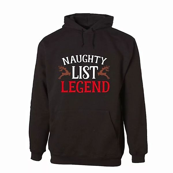 G-graphics Hoodie Naughty List Legend mit trendigem Frontprint, Aufdruck au günstig online kaufen