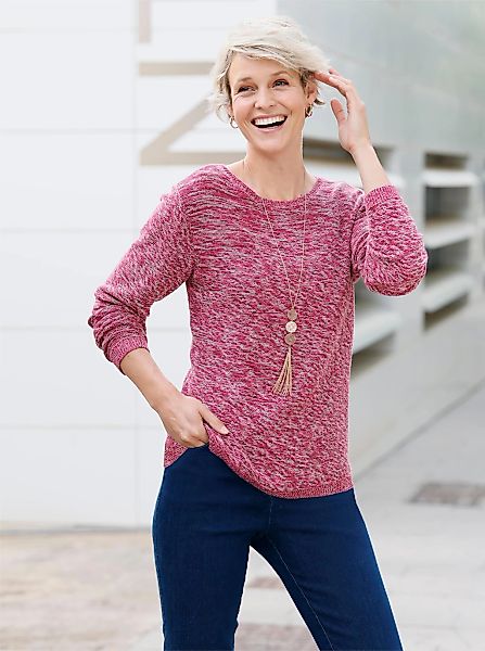 Classic Basics Rundhalspullover "Rundhals-Pullover" günstig online kaufen