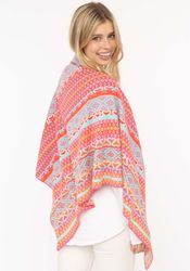 Zwillingsherz Dreieckstuch "Maralda", Feinstrick, Mustermix, umsäumte günstig online kaufen