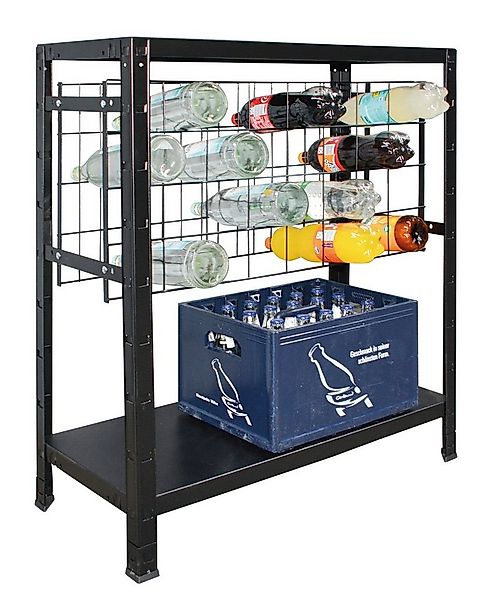 SCHULTE Regalwelt Weinregal für bis zu 32 Flaschen, 90x80x35 cm (HxBxT), sc günstig online kaufen