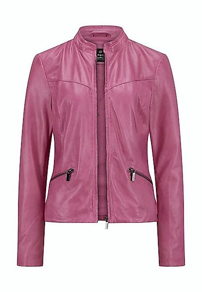 Milestone Lederjacke MSComet Feminine Biker-Jacke aus feinem Lamm Nappa günstig online kaufen