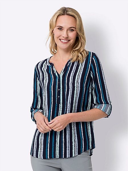 Sieh an! Klassische Bluse Schlupfbluse . günstig online kaufen