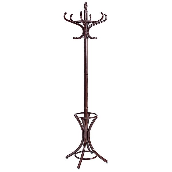 COSTWAY Garderobenständer, 184cm, mit Schirmständer und günstig online kaufen