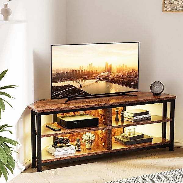Dripex Lowboard TV Eckschrank Eckkommode Schrank günstig online kaufen