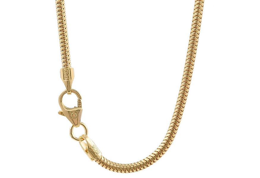 HOPLO Schlangenkette Goldkette Schlangenkette Länge 38cm - Breite 1,9mm - 7 günstig online kaufen
