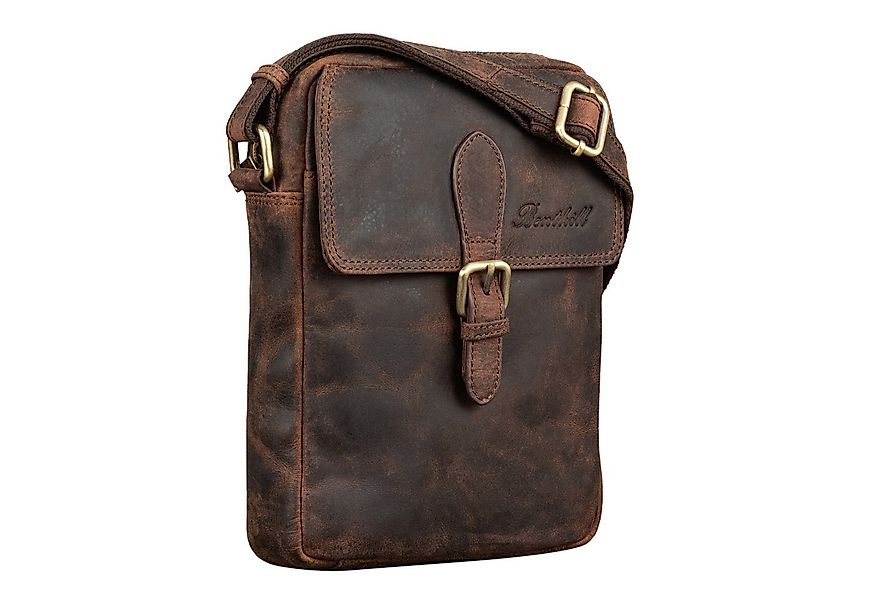 Benthill Messenger Bag Herren Umhängetasche Echt Leder Wandertasche Messeng günstig online kaufen
