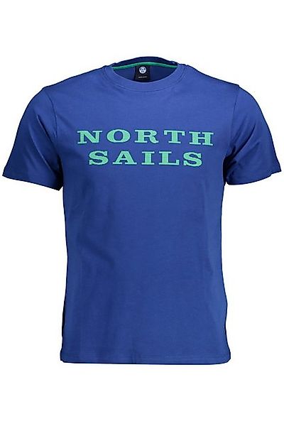 North Sails T-Shirt Herren T-Shirt Blau: Kurzarm, Rundhals, Natürliche günstig online kaufen