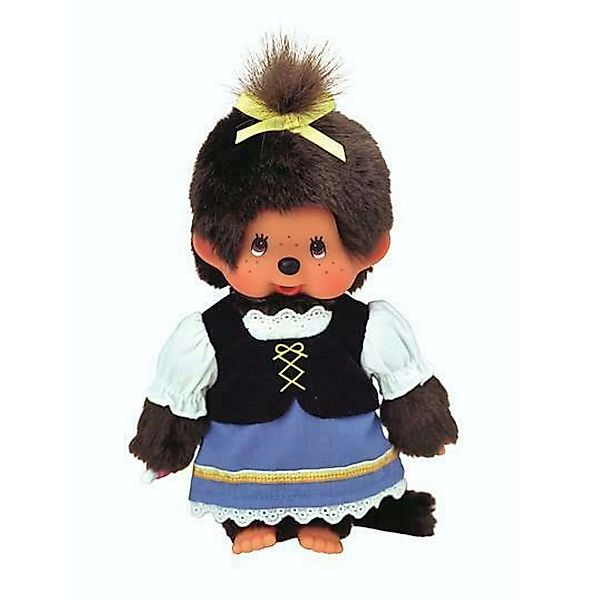Monchhichi Plüschfigur Bayrisches Mädchen 20 cm günstig online kaufen