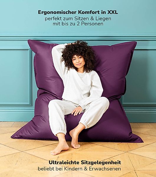 mokebo Sitzsack Der Große (mit Schutzhülle), günstig online kaufen