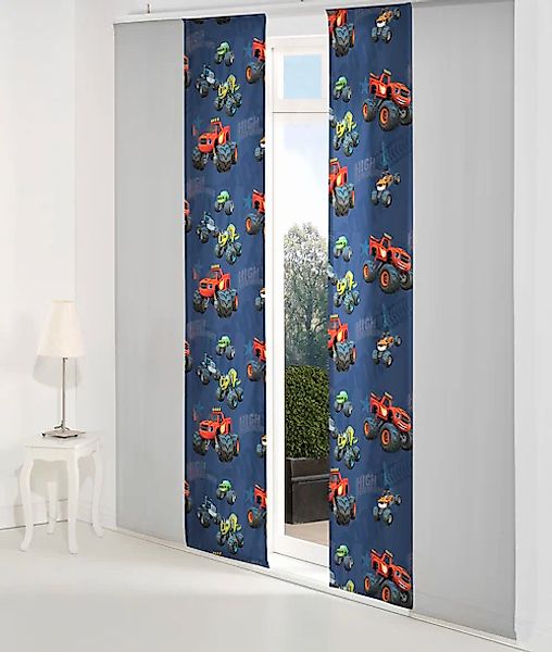 Wirth Schiebegardine »Trucks« Paneelwagen 1 Stk. tlg. Nickelodeon günstig online kaufen