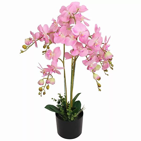Künstliche Orchidee Mit Topf 75 Cm Rosa günstig online kaufen