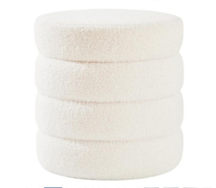 Zedelmaier Sitzhocker Stilvolle Sitzhocker, Polsterhocker, Fußhocker, Schmi günstig online kaufen