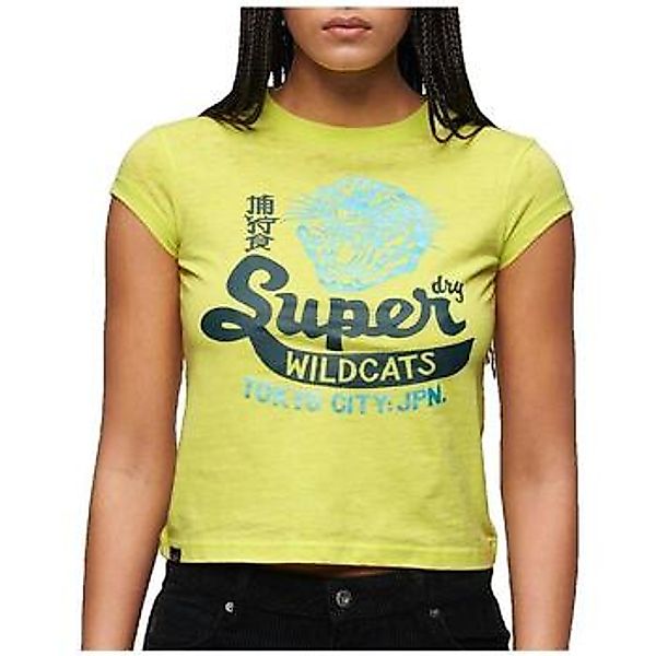 Superdry  T-Shirt T-shirt  Varsity Burnout à manches courtes günstig online kaufen