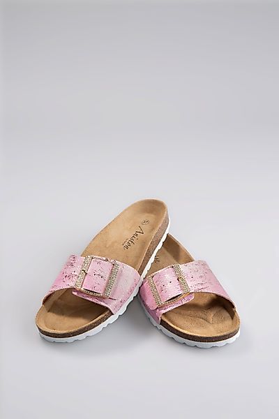 Aniston SHOES Pantolette, Sommerschuh, Strandschuh, Glitzersteine günstig online kaufen