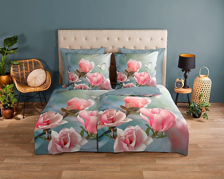 good morning Wendebettwäsche "Close" 2 Stk. 100% Baumwolle, 135x200, Reißve günstig online kaufen