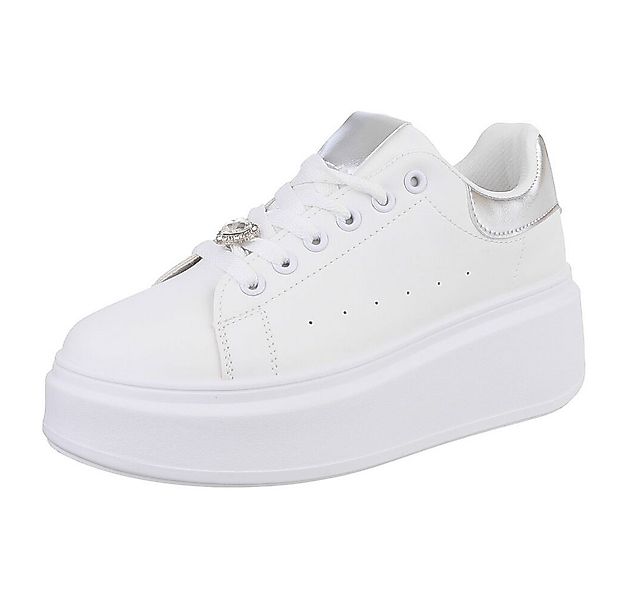 Ital-Design Damen Sneaker mit erhöhter Sohle und elegantem Design Sneaker ( günstig online kaufen