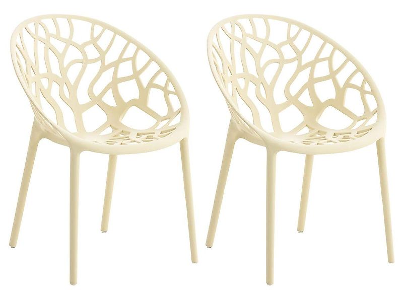 CLP Gartenstuhl Hope (2er Set), Kunststoff, günstig online kaufen